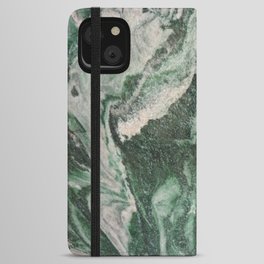 green granite iPhone Wallet Case