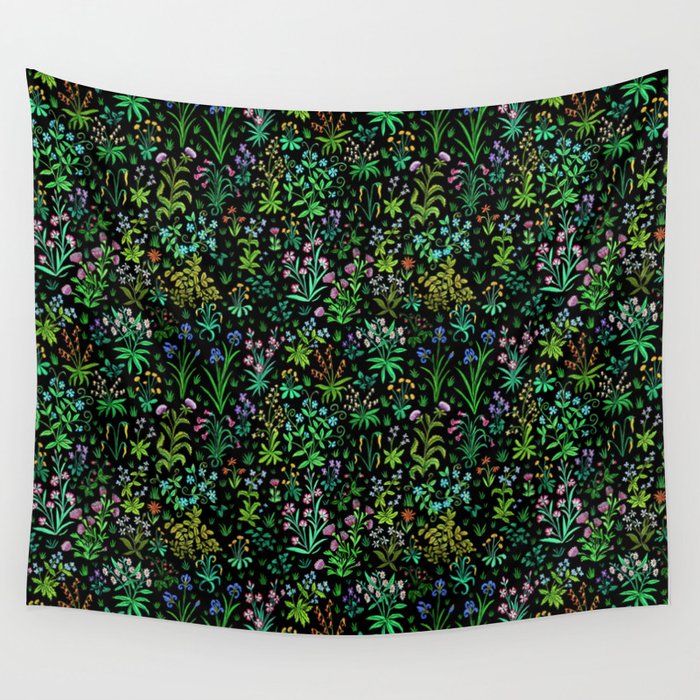 Medieval Spring Wall Tapestry