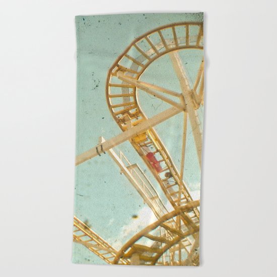Tracks Beach Towel