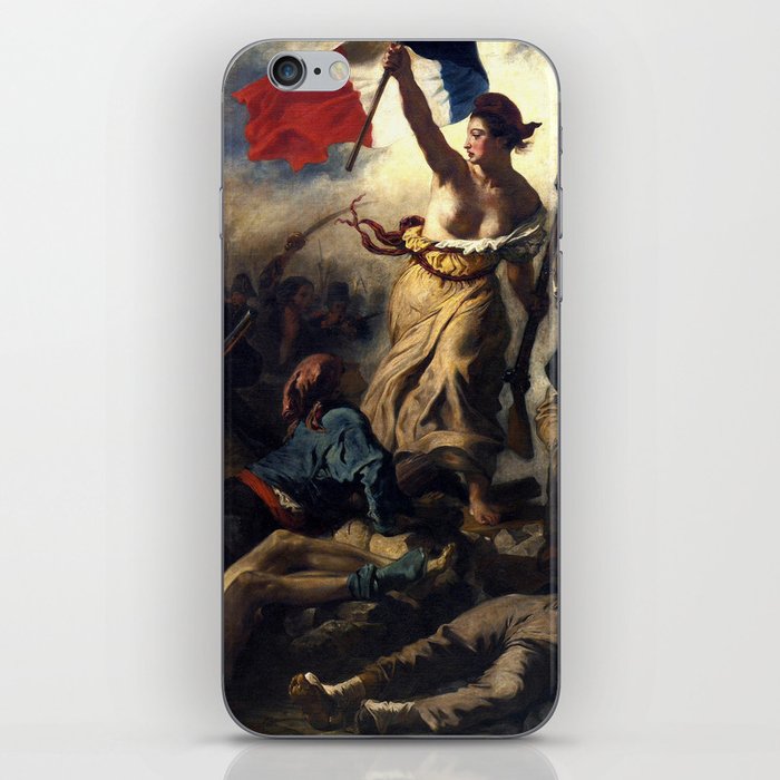 Eugène Delacroix La liberté guidant le peuple iPhone Skin