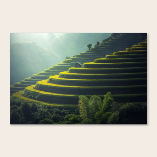 Asia Canvas Print