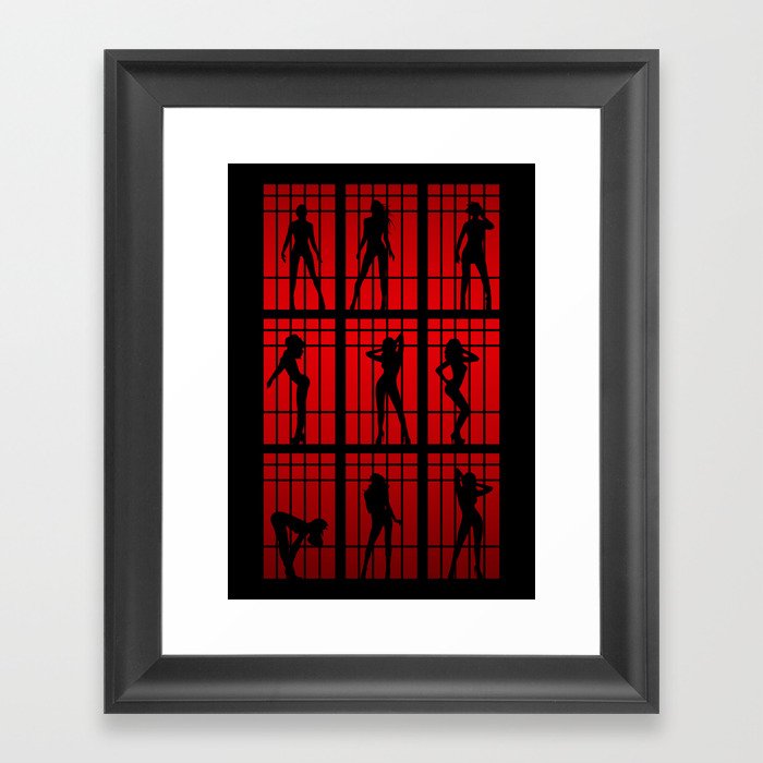 Cell Block Tango Framed Art Print By Byebyesally Society6 Discover more posts about cell block tango. society6