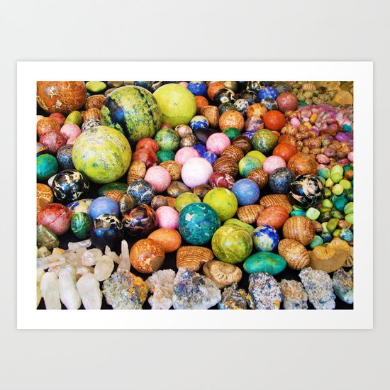 Mineral Beauty Art Print