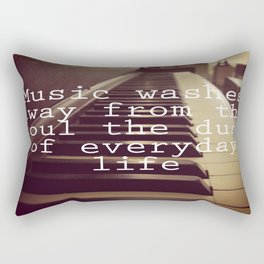Music Rectangular Pillow