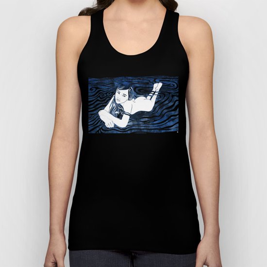 Water Nymph V Unisex Tank Top