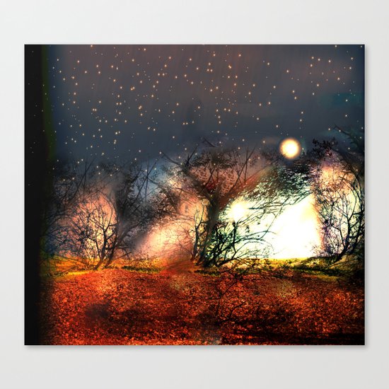 The woods Canvas Print