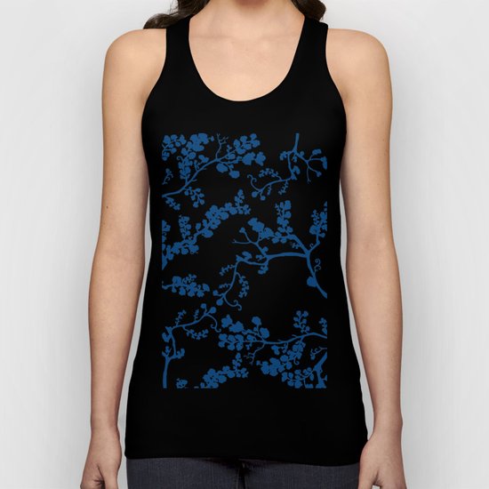 Blue Blossom Unisex Tank Top