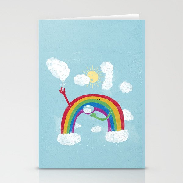 cotton candy Stationery Cards