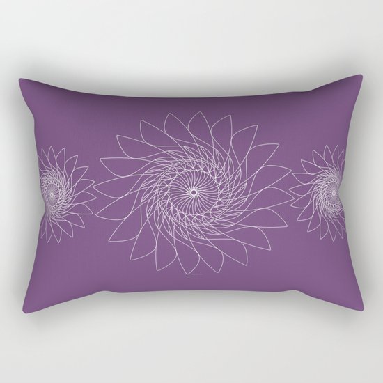 Ornament – FeatherCircle Rectangular Pillow