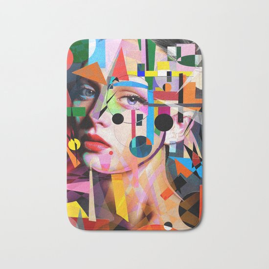 SHE LOVES COLORS Bath Mat