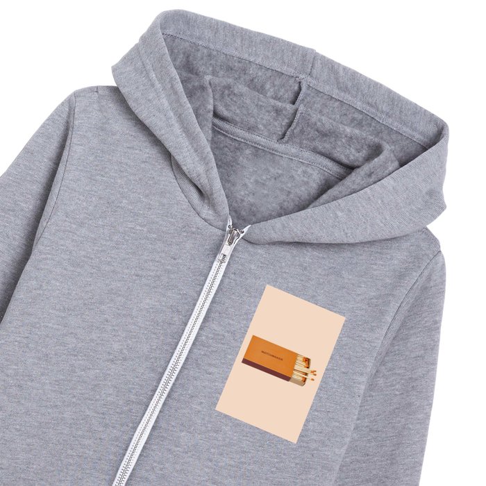 matchmaker orange Kids Zip Hoodie