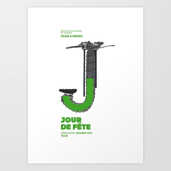 Bike to Life - JourdeFete Art Print