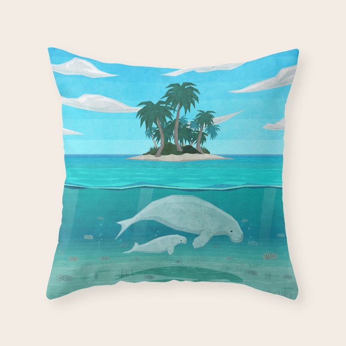 manatee body pillow