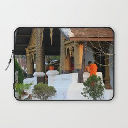Monks and Temple Laptop Sleeve