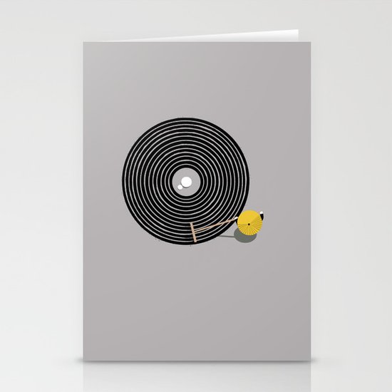 Zen vinyl Stationery Cards