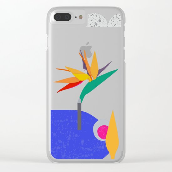 Take me to paradise. Please. Clear iPhone Case