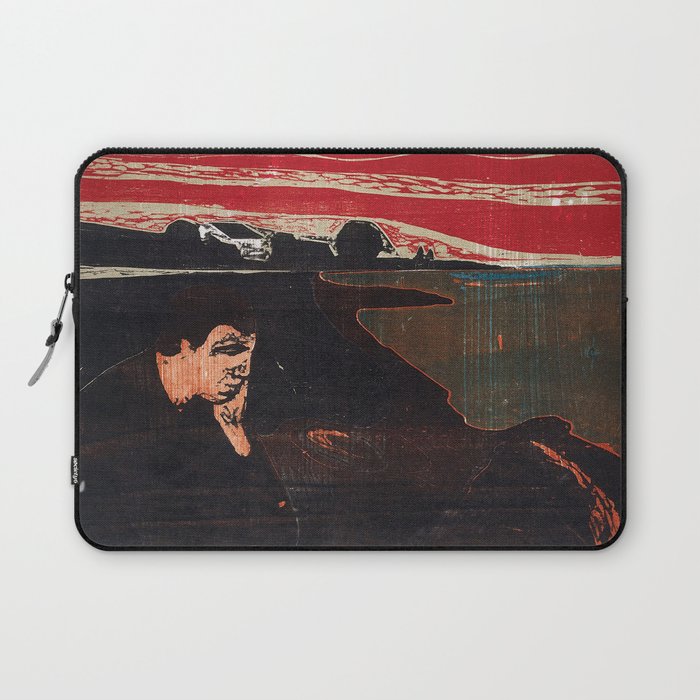 Edvard Munch Evening Melancholy Laptop Sleeve