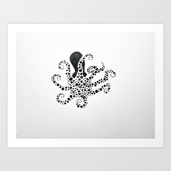 Octopus 001 Art Print