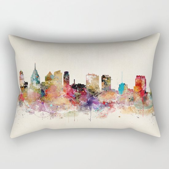 philadelphia pennsylvania Rectangular Pillow