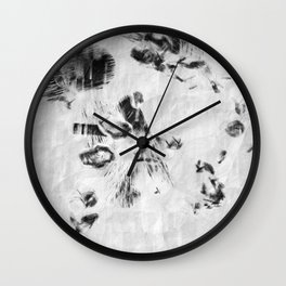 White and Black Wall Clock
