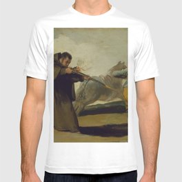 Francisco de Goya - Friar Pedro Shoots El Maragato as His Horse Runs Off T-shirt