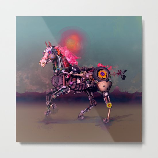 South Metal Print