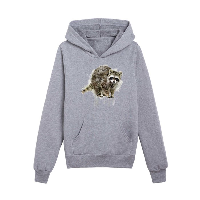 Raccoon Kids Pullover Hoodie