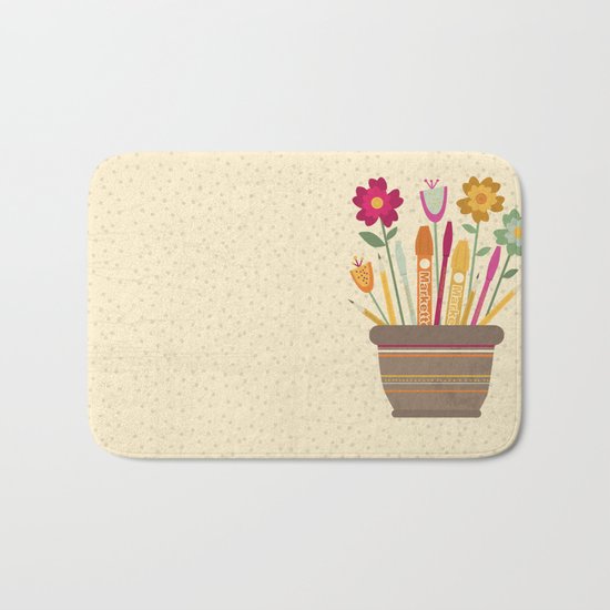 Grow your creativity Bath Mat