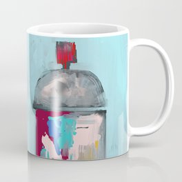 2 Spray Paint Can Drips - 651. Coffee Mug