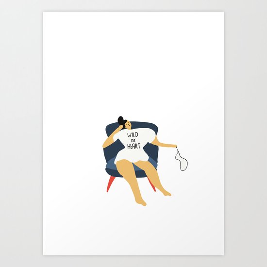 Wild at Heart Art Print