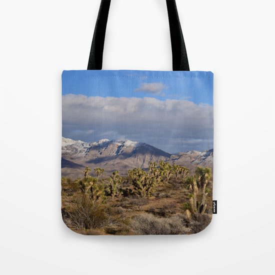 Winter in the Desert Tote Bag