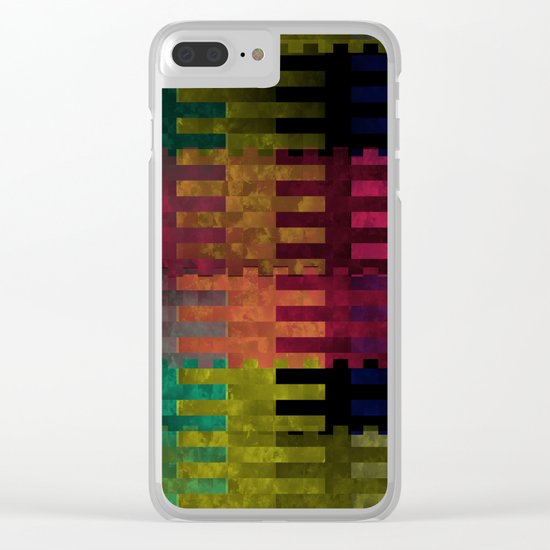 Abstract 148 Clear iPhone Case