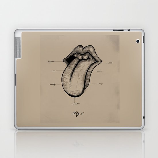 Fig. 5 Tongue Laptop & iPad Skin