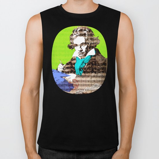 Ludwig van Beethoven 5 Biker Tank