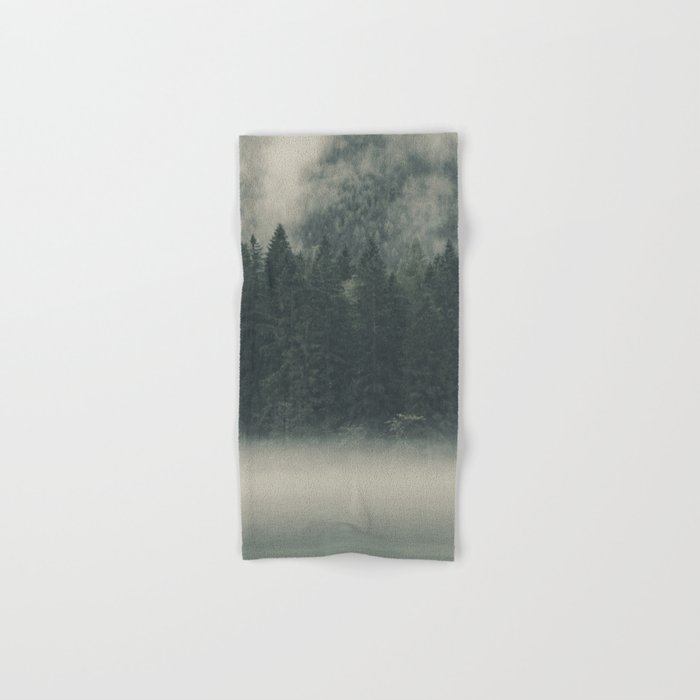 Misty Pine Forest Hand & Bath Towel