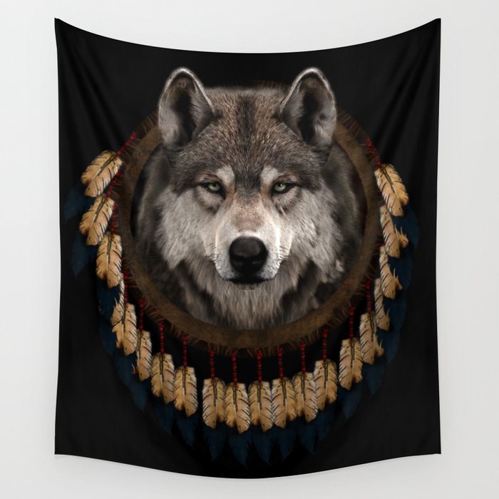 WOLF CLAN Wall Tapestry