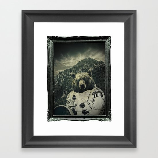 Bear Framed Art Print
