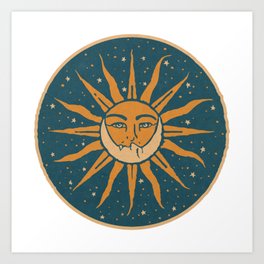Moon Lovers Art Prints To Match Any Home S Decor Society6
