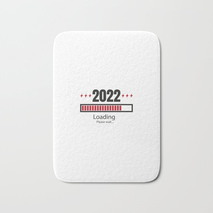  happy new year 2022 new years eve Funny New Year New Years Eve Party new trending trendy US Holidays new years resolution happy new years new years funny  Bath Mat