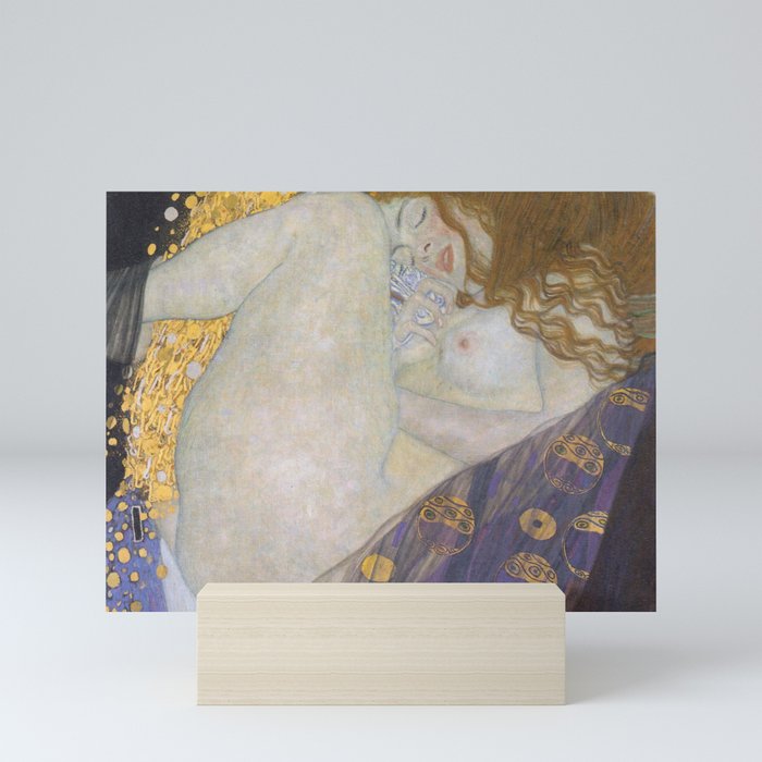 Danae by Gustav Klimt Mini Art Print