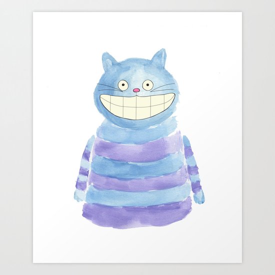 The Cheshire Art Print