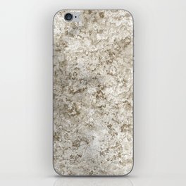Brown grey stone design iPhone Skin