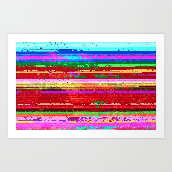 dubstep substitution Art Print