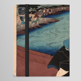 The Suicide of Shirai Gonpachi (Utagawa Kunisada) iPad Folio Case