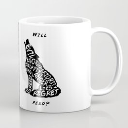 The One You Feed - Two Wolves legend Coffee Mug