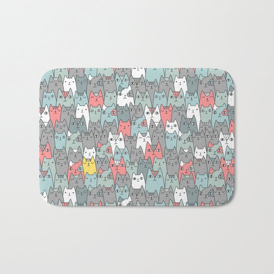 Cats family Bath Mat
