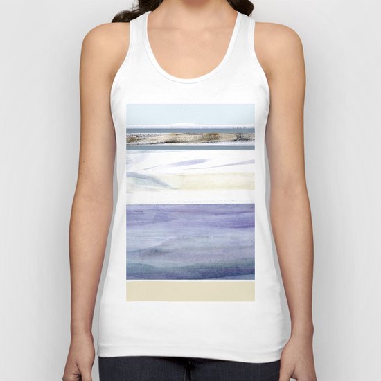 summer stripes Unisex Tank Top
