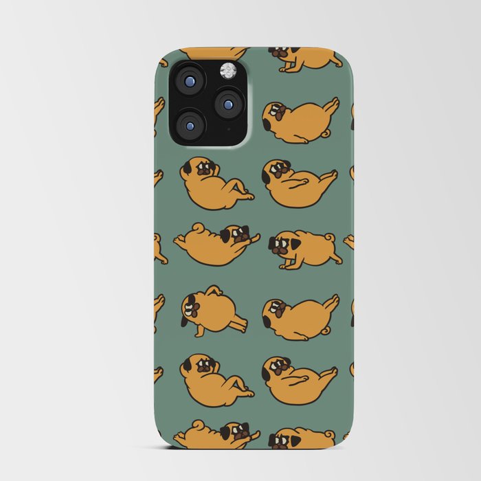 Pug Abs Workout iPhone Card Case