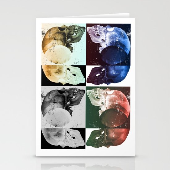 Skulls Stationery Cards