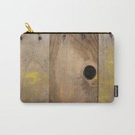 OLD WOODEN BOARD  Carry-All Pouch